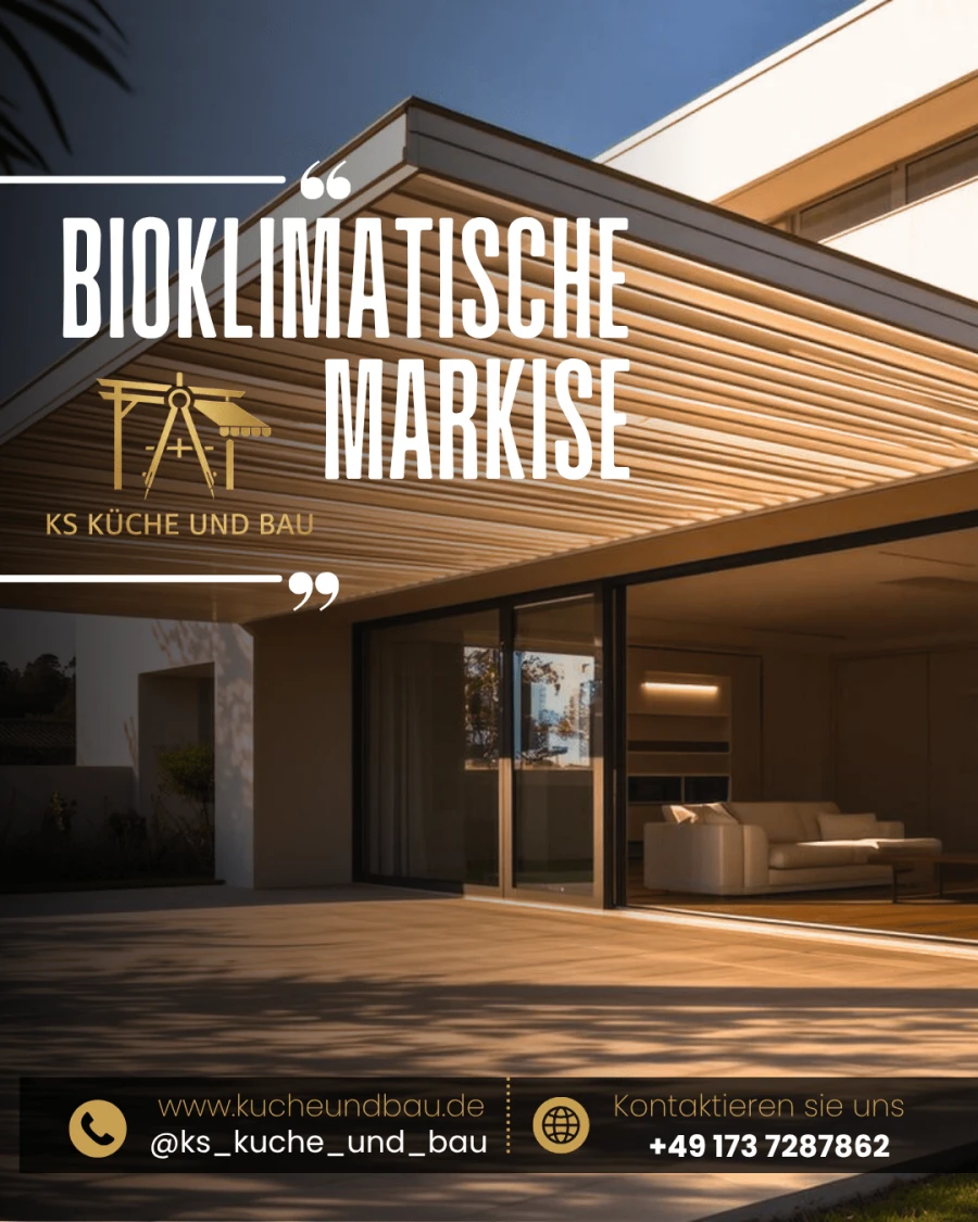 Bioklimatische Markise