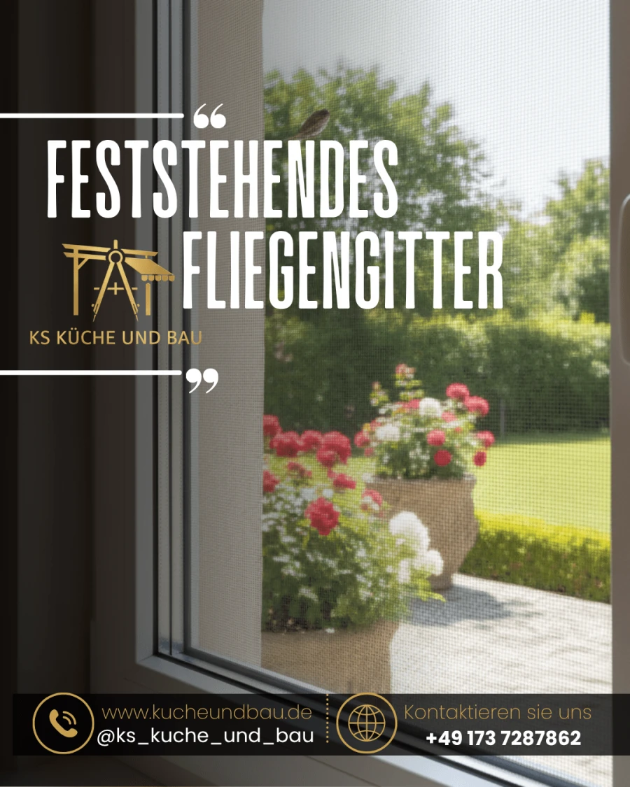 Feststehendes Fliegengitter