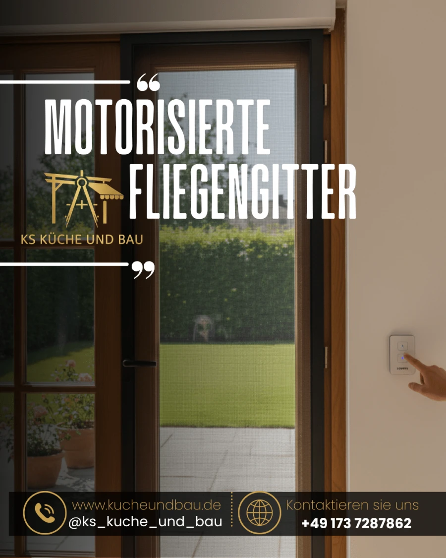 Motorisierte Fliegengitter