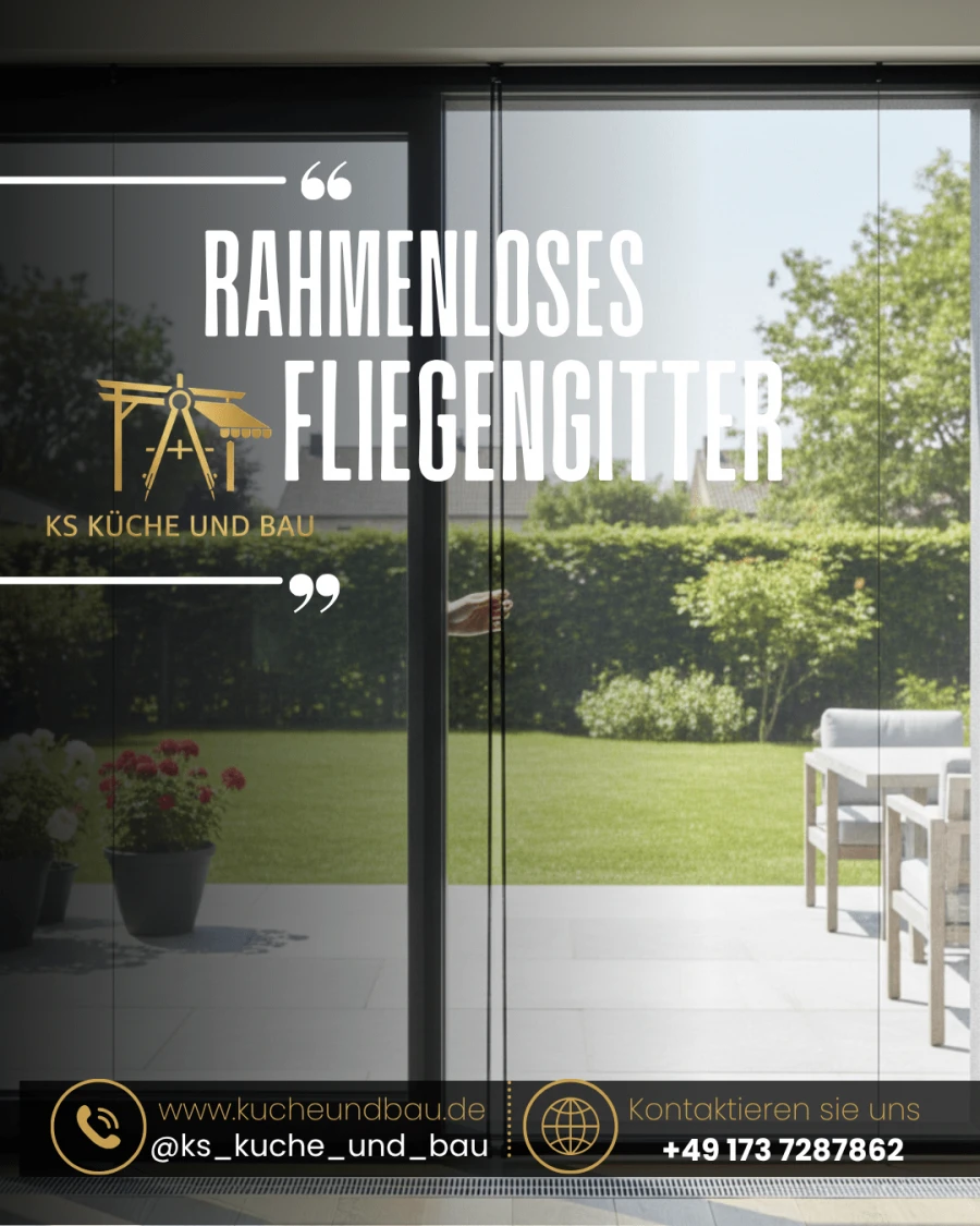 Rahmenloses Fliegengitter
